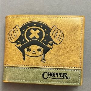 One Piece Chopper new high quality imitation leather anime wallet